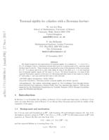 Torsional rigidity for cylinders with a Brownian fracture