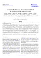 Sardinia Radio Telescope observations of Abell 194. The intra-cluster magnetic field power spectrum