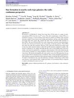 Star formation in nearby early-type galaxies: the radio continuum perspective