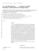 Lyα and C III] emission in z 7-9 Galaxies: accelerated reionization around luminous star-forming systems?