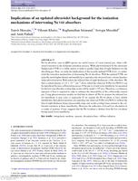 Implications of an updated ultraviolet background for the ionization mechanisms of intervening Ne VIII absorbers