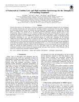 A Framework to Combine Low- and High-resolution Spectroscopy for the Atmospheres of Transiting Exoplanets