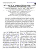 The VLA Nascent Disk And Multiplicity Survey of Perseus Protostars (VANDAM). III. Extended Radio Emission from Protostars in Perseus