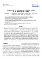 Properties of the molecular gas in the fast outflow in the Seyfert galaxy IC 5063