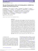 The most distant, luminous, dusty star-forming galaxies: redshifts from NOEMA and ALMA spectral scans