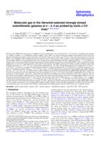 Molecular gas in the Herschel-selected strongly lensed submillimeter galaxies at z 2-4 as probed by multi-J CO lines