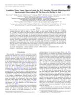 Candidate Water Vapor Lines to Locate the H2O Snowline through High-dispersion Spectroscopic Observations. II. The Case of a Herbig Ae Star