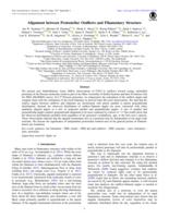 Alignment between Protostellar Outflows and Filamentary Structure