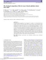 The chemical composition of the low-mass Galactic globular cluster NGC 6362