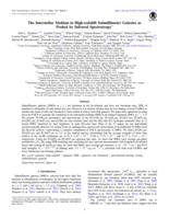 The Interstellar Medium in High-redshift Submillimeter Galaxies as Probed by Infrared Spectroscopy*