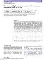 The evolving far-IR galaxy luminosity function and dust-obscured star formation rate density out to z~5