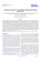 Luminous, pc-scale CO 6-5 emission in the obscured nucleus of NGC 1377