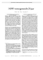 NBW-vermogensrecht 25 jaar