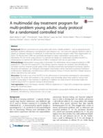 A multimodal day treatment program for multi-problem young adults: study protocol for a randomized controlled trial