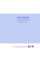 The will of the people? The erosion of democracy under the rule of law in Europe = De wil van het volk? Erosie van de democratische rechtsstaat in Europa.