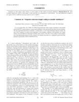 Comment on "Magnetic-coherence-length scaling in metallic multilayers"