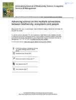 Advancing science on the multiple connections between biodiversity, ecosystems and people