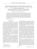 Strong thermomechanical squeezing in a far-detuned membrane-in-the-middle system