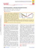 Gold nanoparticles as absolute nanothermometers