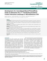 Development of a Cannabinoid-Based Photoaffinity Probe to Determine the D8/9- Tetrahydrocannabinol Protein Interaction Landscape in Neuroblastoma Cells