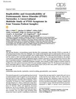 Replicability and Generalizability of Posttraumatic Stress Disorder (PTSD) Networks: A Cross-Cultural Multisite Study of PTSD Symptoms in Four Trauma Patient Samples