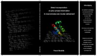 Direct incorporation of prior phase information in macromolecular model refinement