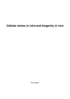 Cellular stress in vitro and longevity in vivo