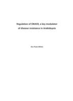 Regulation of ORA59, a key modulator of disease resistance in Arabidopsis