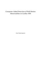 Computer-aided detection of wall motion abnormalities in cardiac MRI