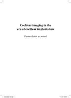 Cochlear imaging in the era of cochlear implantation : from silence to sound