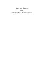 Stars and planets at high spatial and spectral resolution