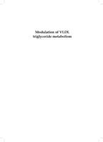 Modulation of VLDL triglyceride metabolism