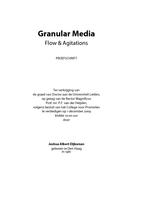 Granular media : flow & agitations
