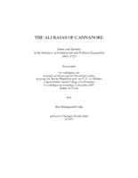 The Ali Rajas of Cannanore: status and identity at the interface of commercial and political expansion, 1663-1723