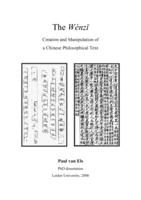The Wenzi: creation and manipulation of a Chinese philosophical text