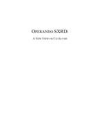 Operando SXRD : a new view on catalysis