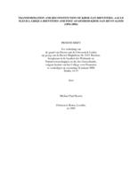 Transformation and reconstitution of Khoe-San identities : AAS le Fleur I, Griqua identities and post-apartheid Khoe-San revivalism (1894-2004)