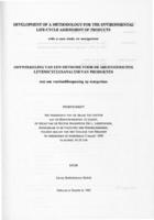 Development of a methodology for the environmental life-cycle assessment of products: with a case study on margarines