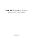 pq-COBRA-FISH and premature chromosome condensation; a novel combination in molecular cytogenetics