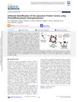 Unbiased identification of the liposome protein corona using photoaffinity-based chemoproteomics