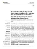 Bias introduced by multiple head coils in MRI research: An 8 channel and 32 channel coil comparison