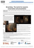 A rebirth of reproductions; 3D printing as a conservation strategy for paintings