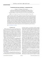 Translational nucleosome positioning: A computational study