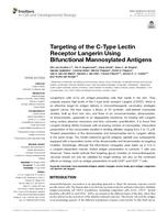 Targeting of the C-Type Lectin Receptor Langerin Using Bifunctional Mannosylated Antigens