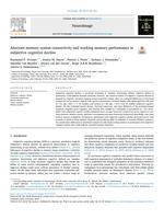 Aberrant memory system connectivity and working memory performance in subjective cognitive decline