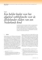 bungeejumpen kruipen fee Een helder kader voor het afgeleid verblijfsrecht voor de derdelander  ouders van een Nederlands kind | Scholarly Publications