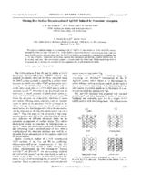 Missing-row surface reconstruction of Ag(110) induced by Potassium adsorption