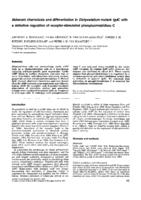 Abberant chemotaxis and differentiation in Dictyostelium mutant fgdC with a defective regulation of receptor-stimulated phosphoinositidase C