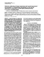 Selective induction of gene expression and second-messenger accumulation in Dictyostelium discoideum by the partial chemotactic antagonist 8-p-chlorophenylthioadenosine 3',5'-cyclic monophosphate