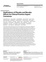 Implications of placebo and nocebo effects for clinical practice: expert consensus